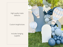 Load image into Gallery viewer, Hot Air Balloon Birthday Balloon Arch Kit