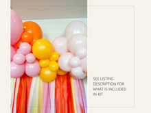 Load image into Gallery viewer, Retro Pastel Balloon Arch Kit