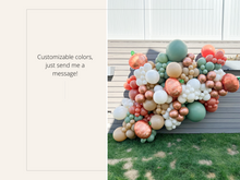 Load image into Gallery viewer, Pumpkin Balloon Arch Kit