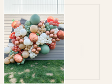 Load image into Gallery viewer, Pumpkin Balloon Arch Kit