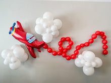 Load image into Gallery viewer, Airplane Clouds Balloon Kit
