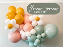 Load image into Gallery viewer, Groovy Flower Power Balloon Kit