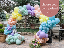 Load image into Gallery viewer, Pastel Rainbow Balloon Kit