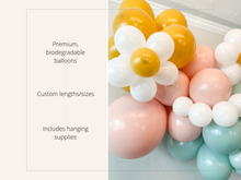 Load image into Gallery viewer, Groovy Flower Power Balloon Kit