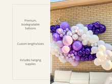 Load image into Gallery viewer, Ombre Purple Balloon Kit