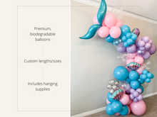 Load image into Gallery viewer, Mermaid Tail Balloon Kit