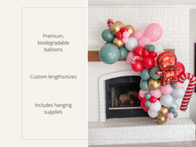 Load image into Gallery viewer, Pink Christmas Balloon Kit