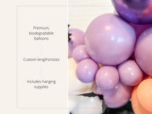 Load image into Gallery viewer, Pastel Halloween Balloon Garland