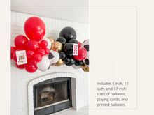 Load image into Gallery viewer, Casino Themed Balloon Kit