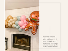 Load image into Gallery viewer, Gingerbread Balloon Kit