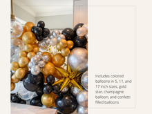 Load image into Gallery viewer, New Year's Balloon Kit