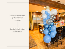 Load image into Gallery viewer, Chrome Blue Balloon Kit
