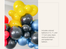 Load image into Gallery viewer, Spiderman Balloon Kit