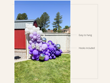 Load image into Gallery viewer, Ombre Purple Balloon Kit