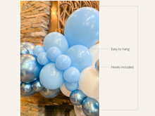 Load image into Gallery viewer, Chrome Blue Balloon Kit