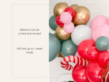 Load image into Gallery viewer, Pink Christmas Balloon Kit