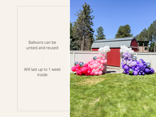 Load image into Gallery viewer, Ombre Purple Balloon Kit