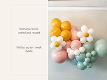 Load image into Gallery viewer, Groovy Flower Power Balloon Kit