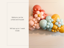 Load image into Gallery viewer, Retro Flower Balloon Kit