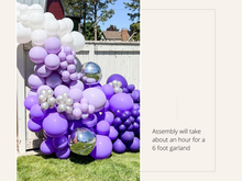 Load image into Gallery viewer, Ombre Purple Balloon Kit