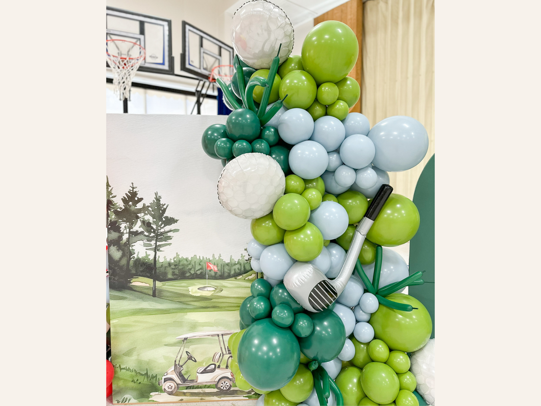 Golf with Grass Balloon kit