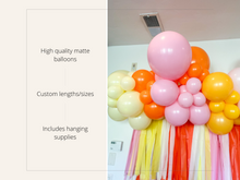 Load image into Gallery viewer, Retro Pastel Balloon Arch Kit
