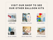 Load image into Gallery viewer, Blue Airplane Balloon Kit
