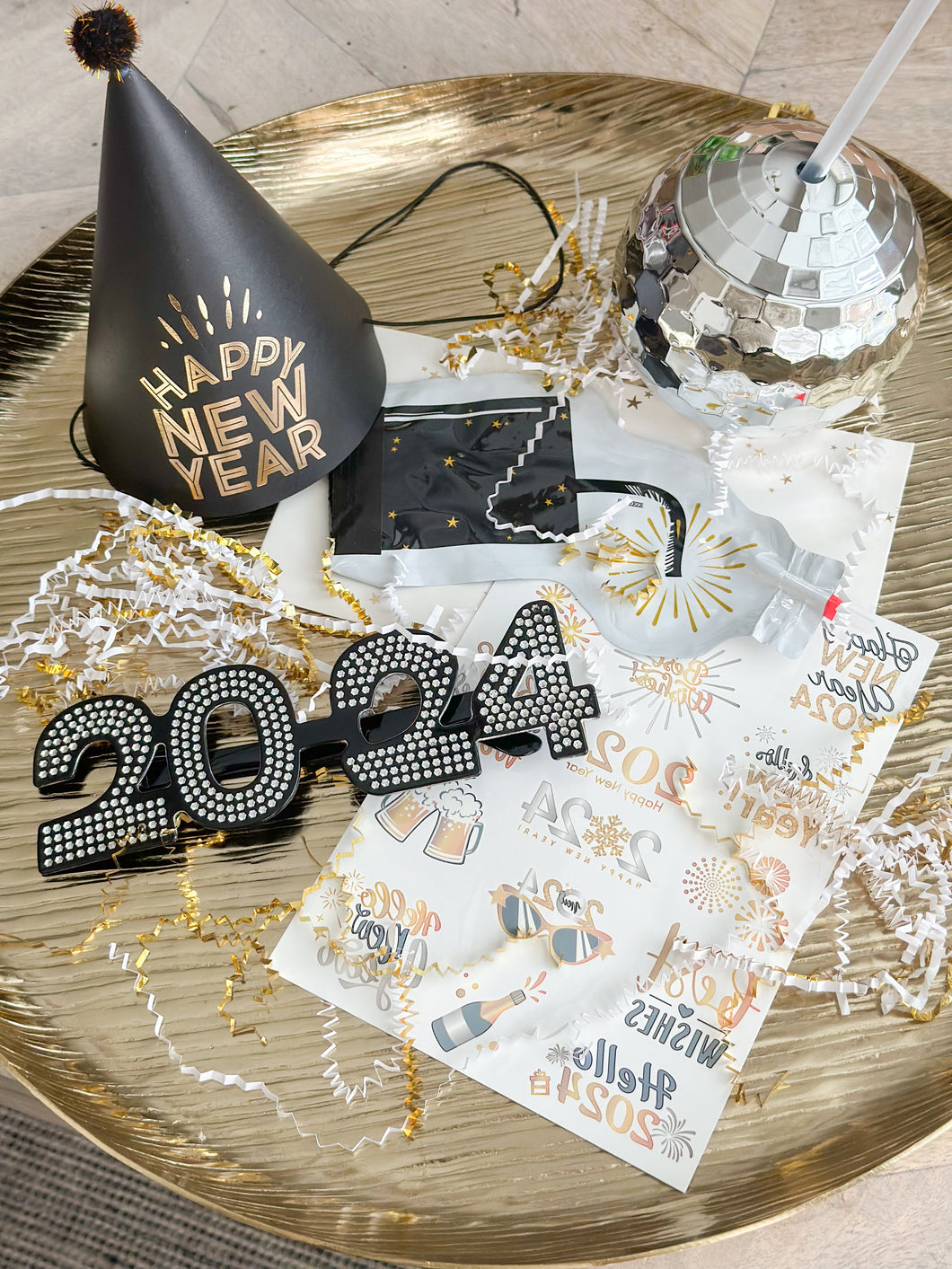 New Year's Celebration Basket