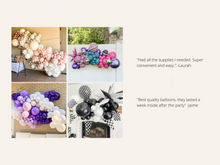 Load image into Gallery viewer, Groovy Flower Power Balloon Kit
