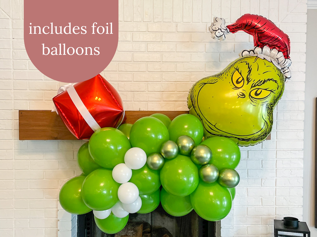 Grinch Balloon Kit