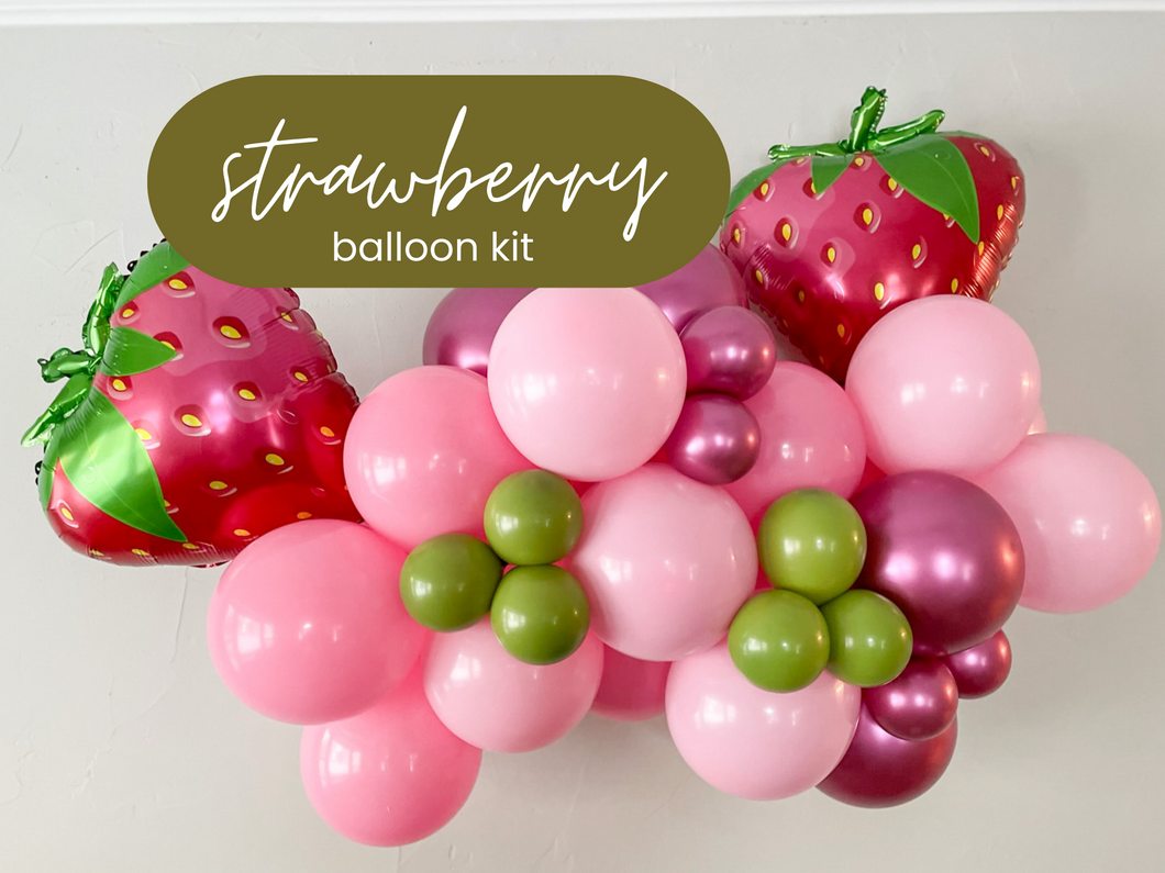 Strawberry Balloon Kit