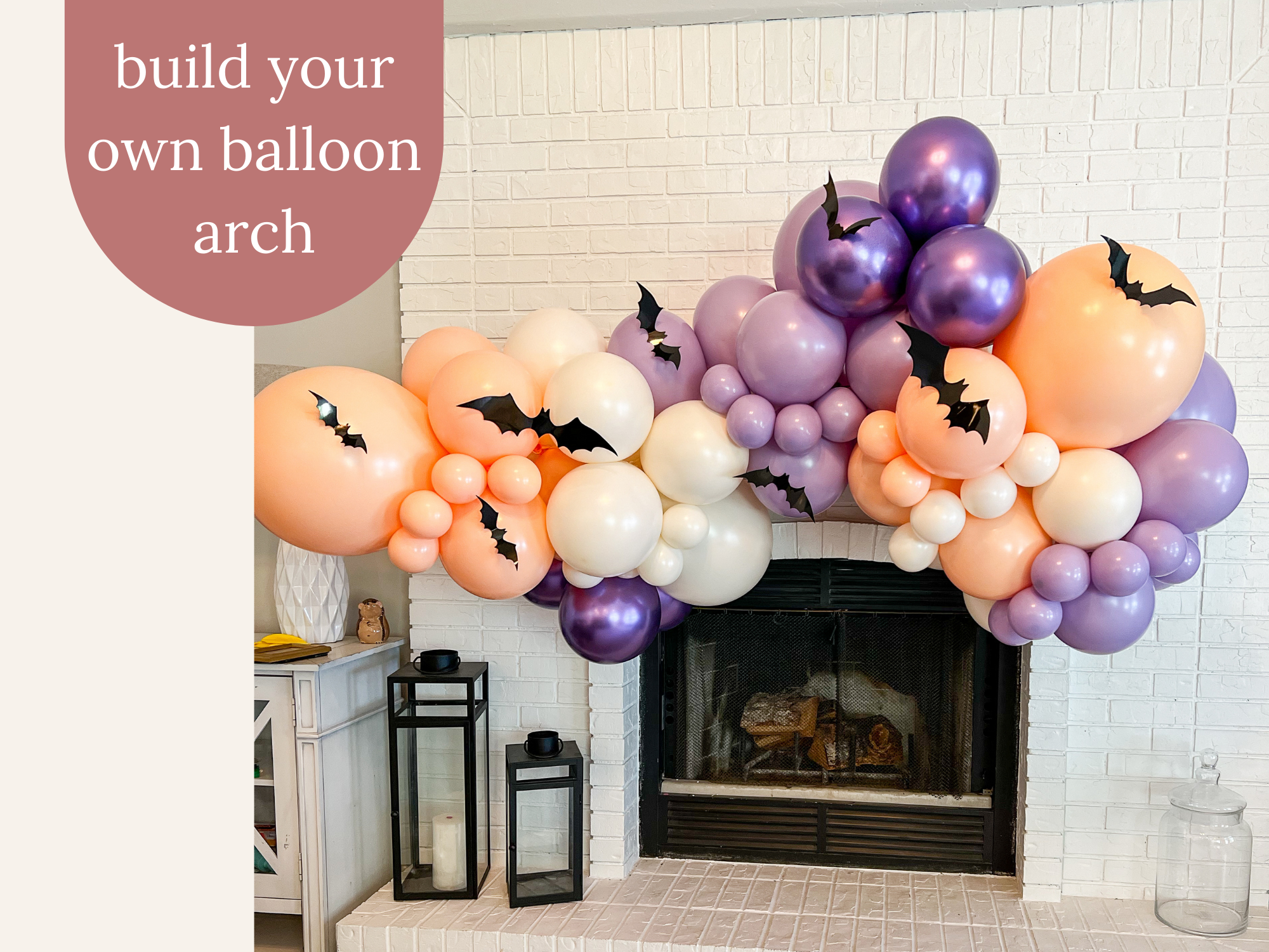 Pastel Halloween Balloon Garland – Pretty Little Plumbs