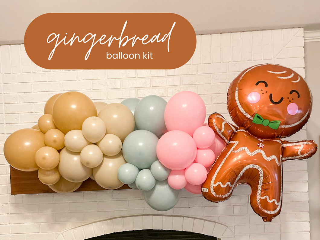 Gingerbread Balloon Kit