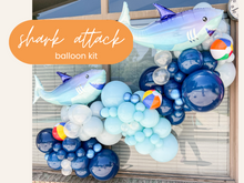 Load image into Gallery viewer, Shark Balloon Kit
