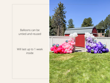 Load image into Gallery viewer, Ombre Purple Balloon Kit
