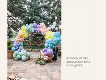 Load image into Gallery viewer, Pastel Rainbow Balloon Kit
